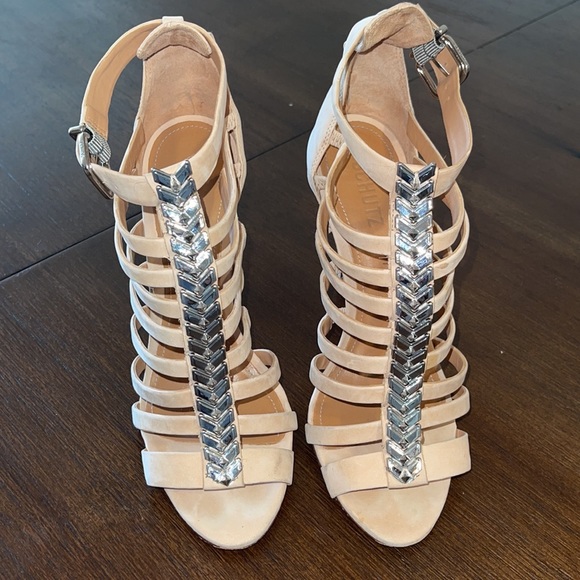 Schultz suede heel sandals Size 9.5B - Picture 3 of 14